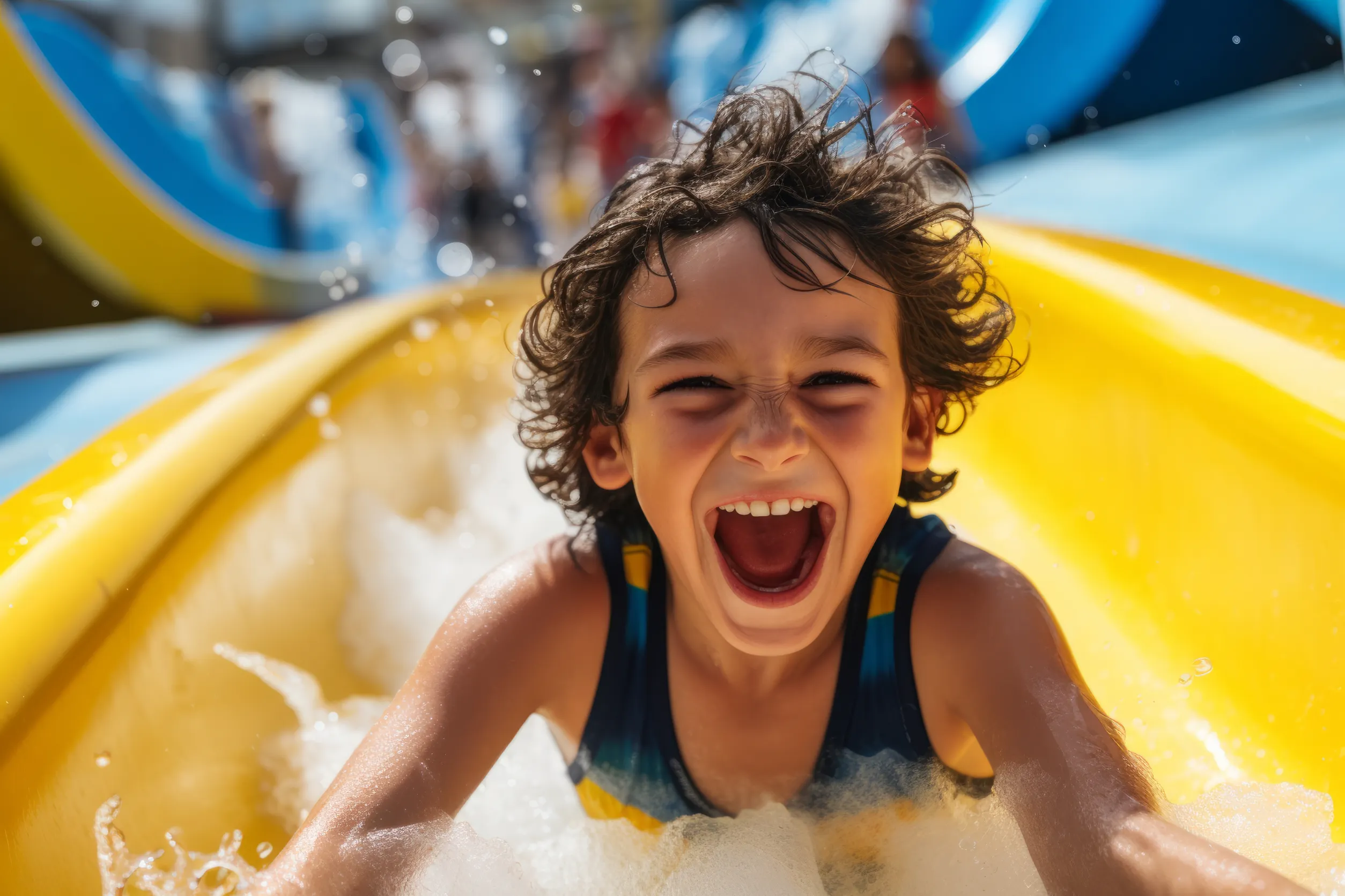 toboggan aquatique enfant