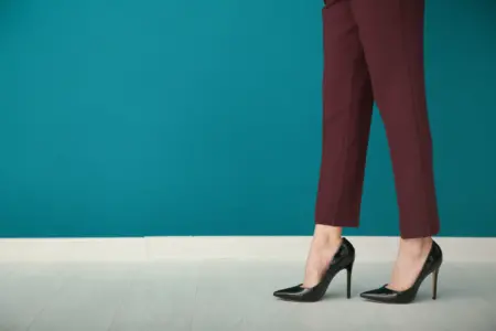 pantalon cigarette femme