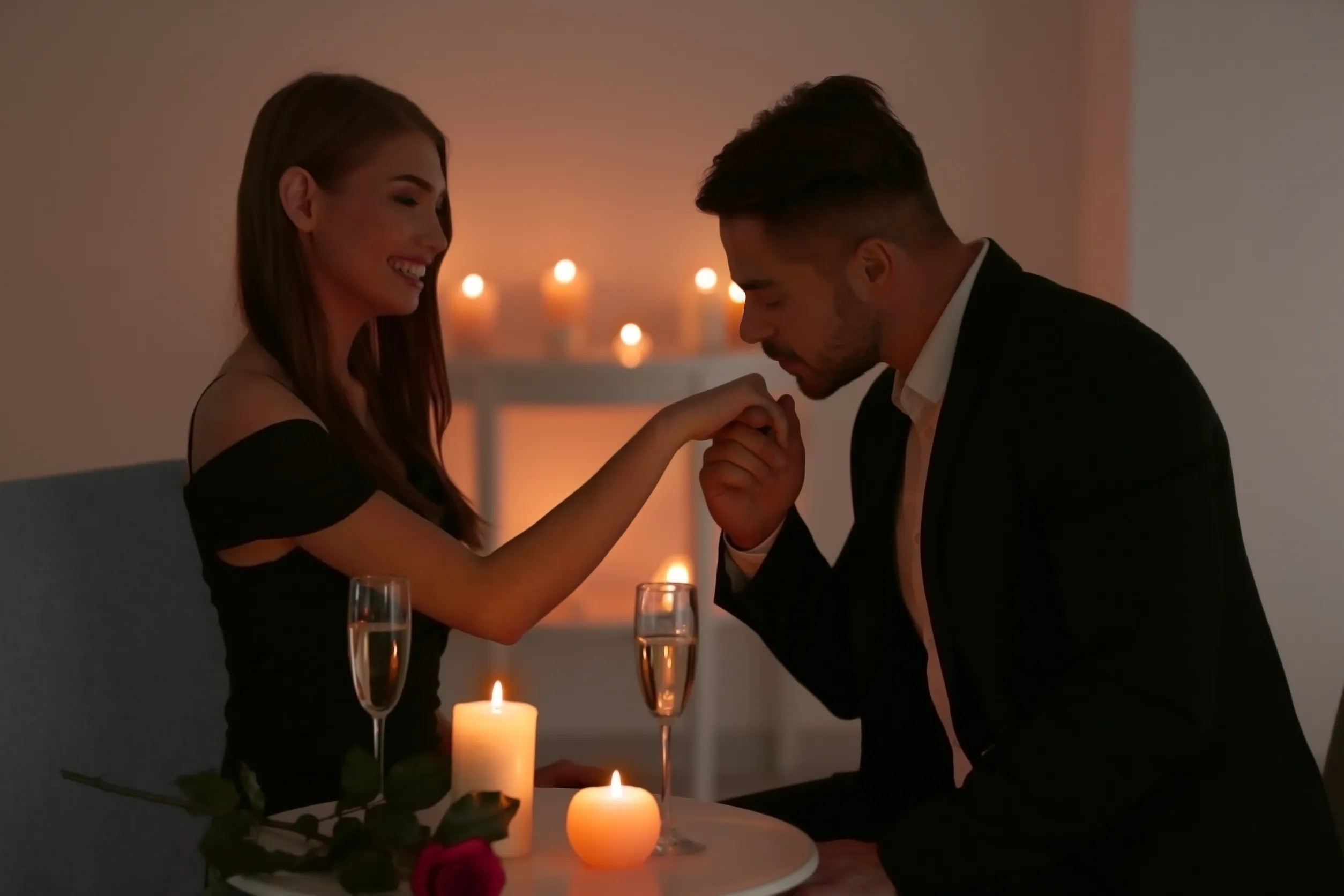 dîner aux chandelles