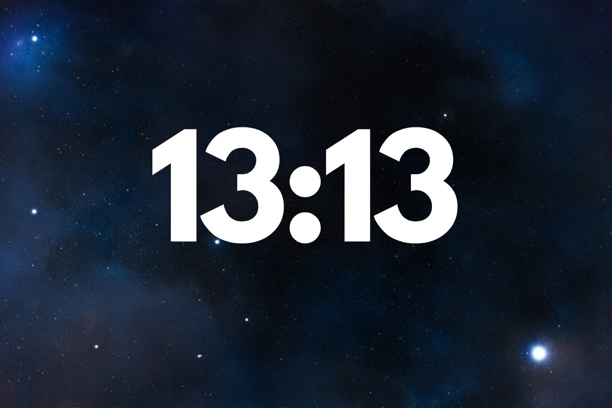 13 h 13