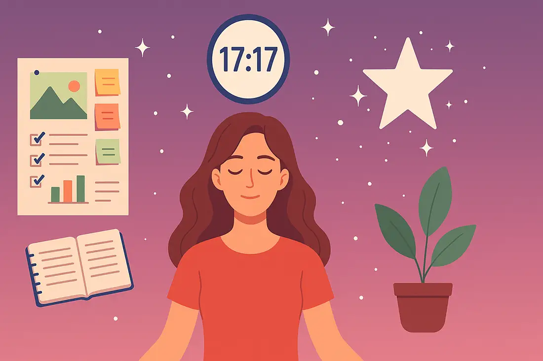 bienfaits de l'heure miroir 17h17