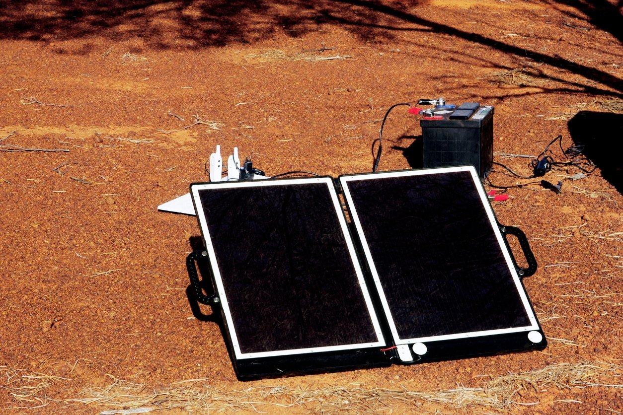 panneau solaire portable avec batterie