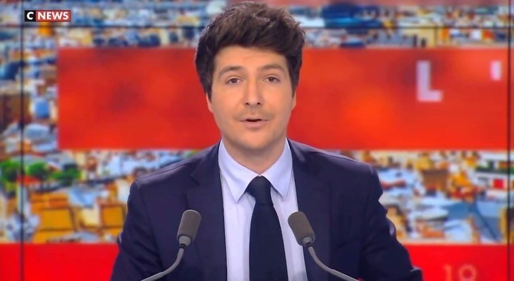 Eliot Deval sur le plateau de CNews