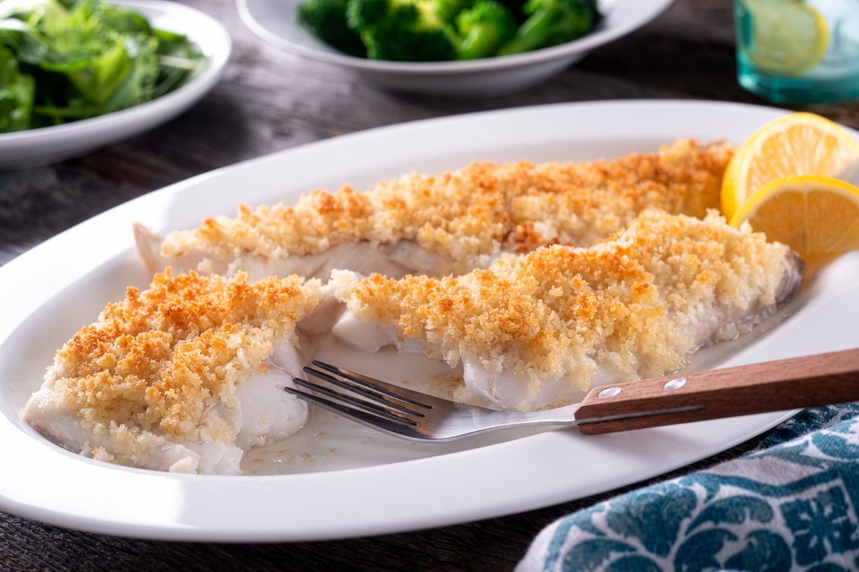 filets de poisson à la chapelure panko