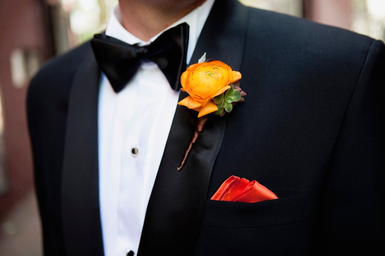 costume mariage homme noeud de papillon