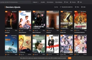 Darkiworld capture d'écran de la page d'accueil principale