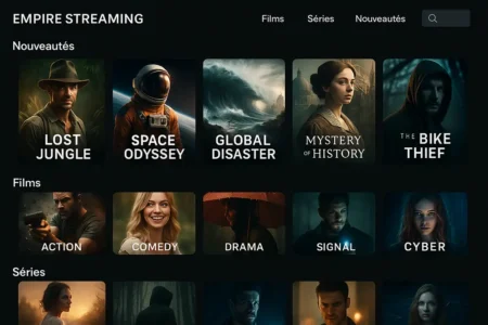 Empire Streaming, la nouvelle adresse du mois d’octobre 2025 Empire Streaming illustration