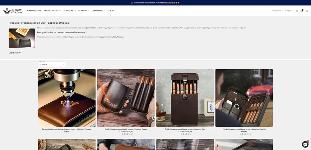 Atelier Atypique objets personnalisés chics et durables