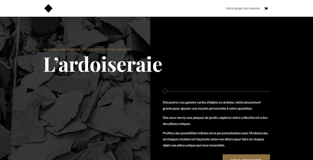 L'ardoiseraie, objets personnalisés en ardoise