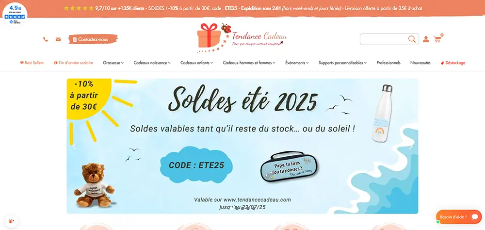 Tendance Cadeau