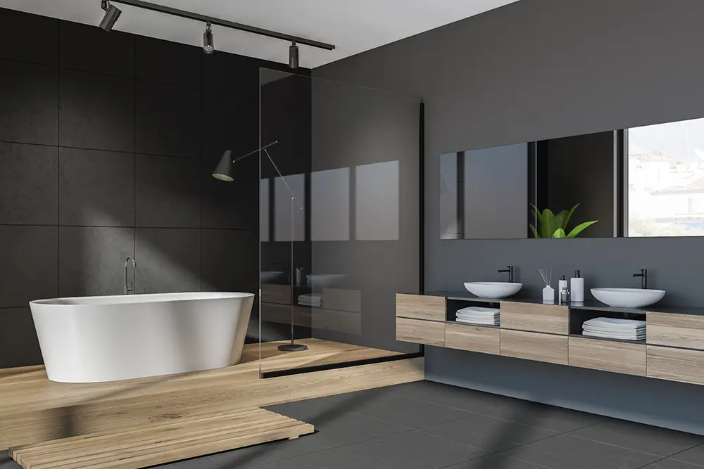 baignoire douche salle de bain