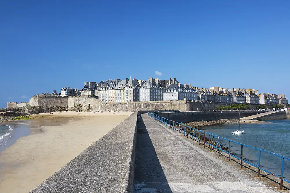 Vue de Saint-Malo, Bretagne