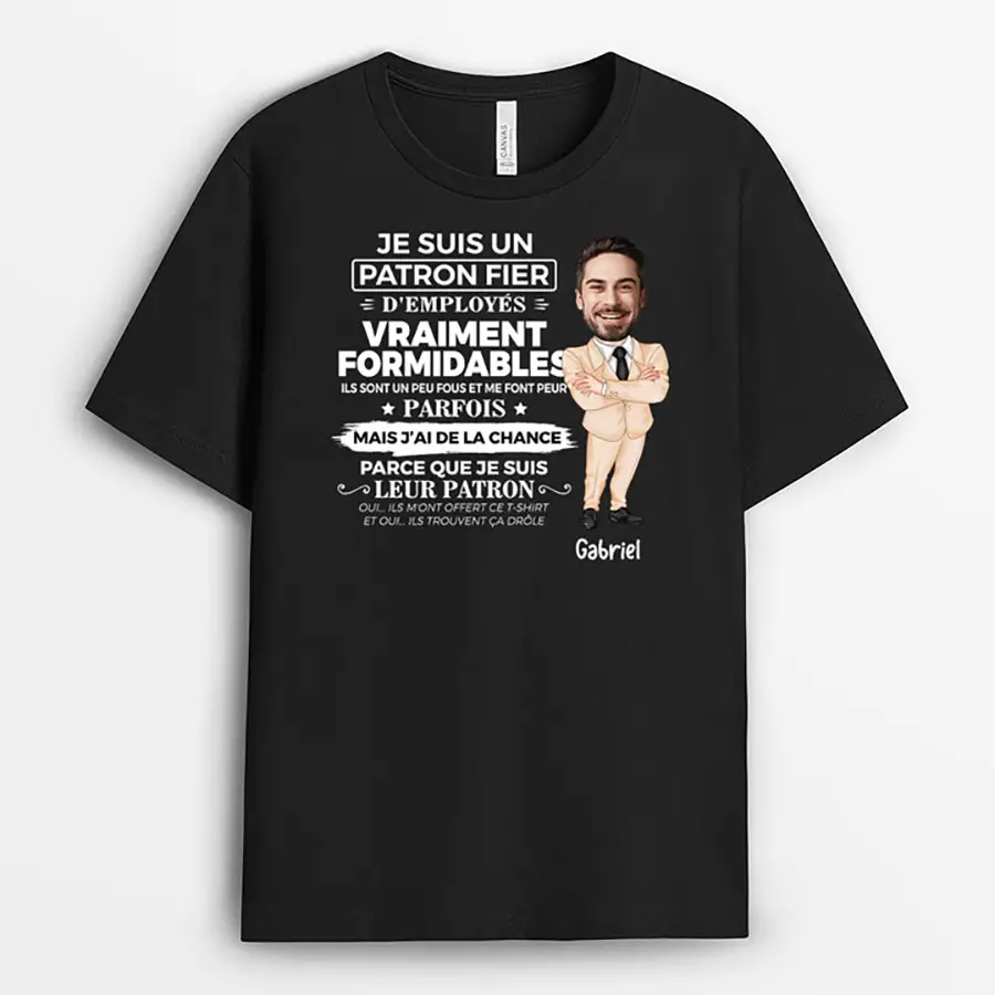 T-Shirt personnalisé patron