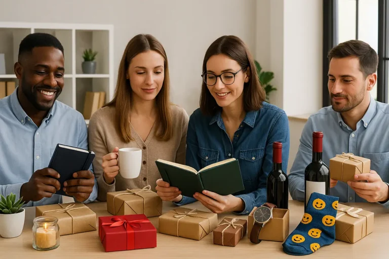 cadeaux équipe de travail