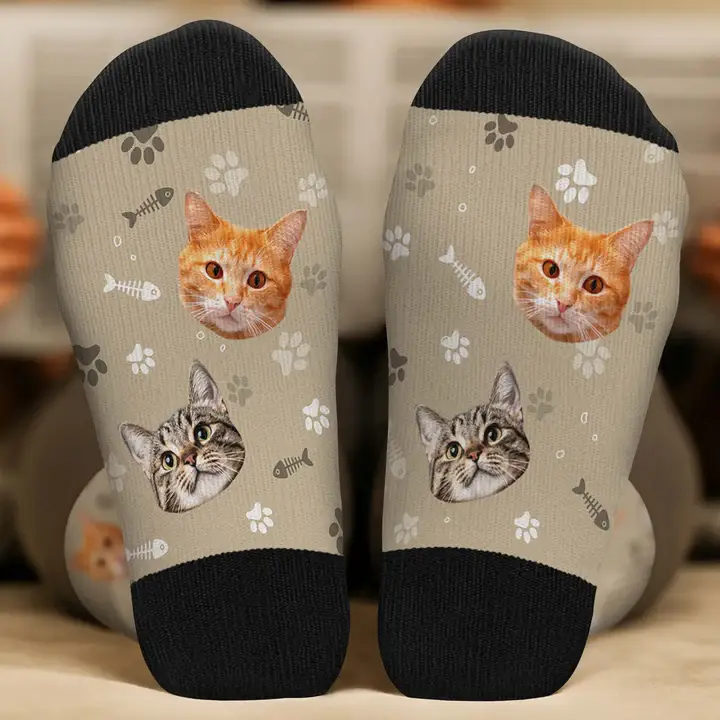 Chaussettes drôles et fun