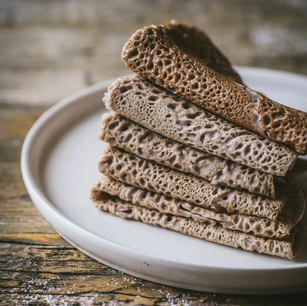 crêpes à la farine de sarrazin