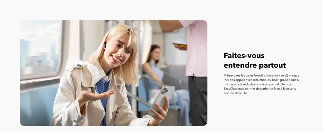 se faire entendre partout